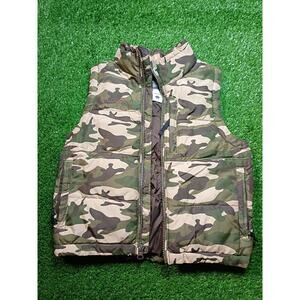 Columbia Youth Camo Puffer Vest Size 4/5